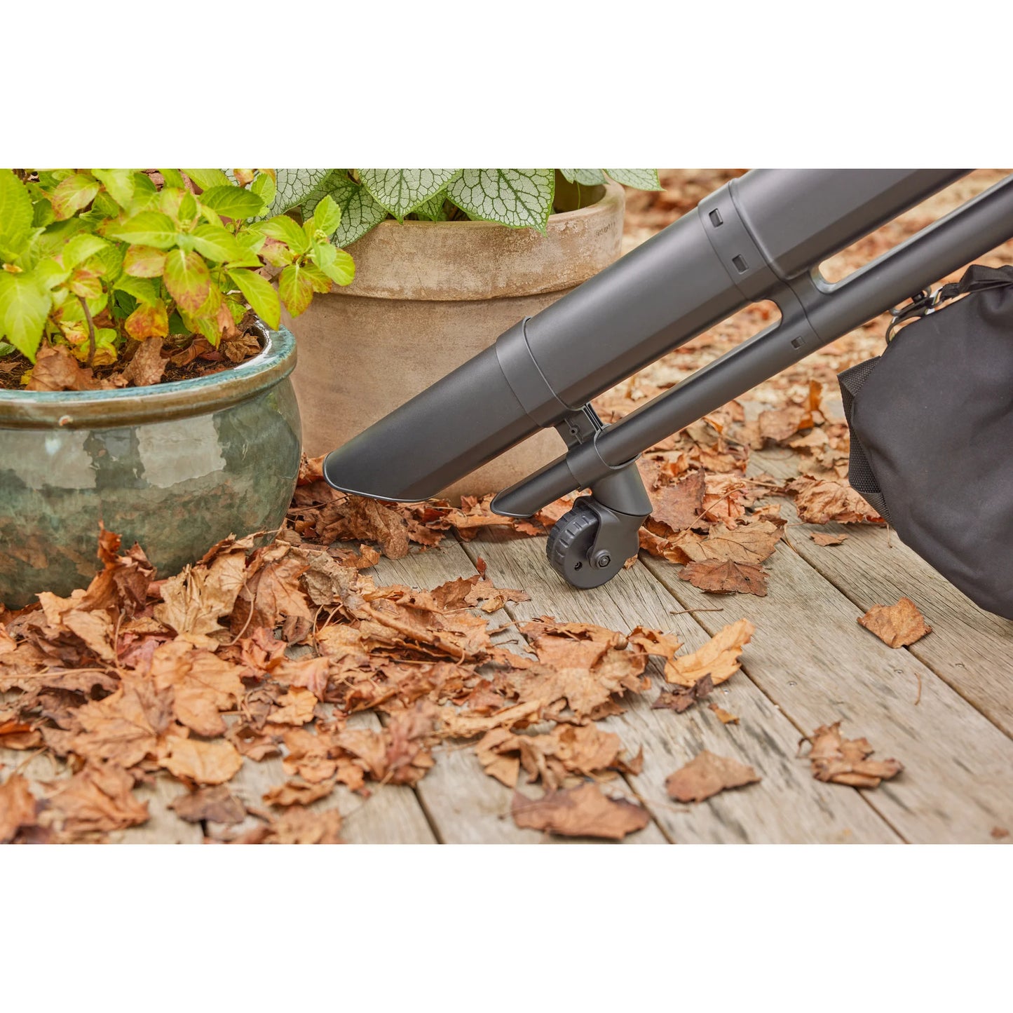 GARDENA stofzuiger -blazer powerjet collect bladzuiger bladblazer (grijs zwart, 18v p4a-accu en oplader inbegrepen)