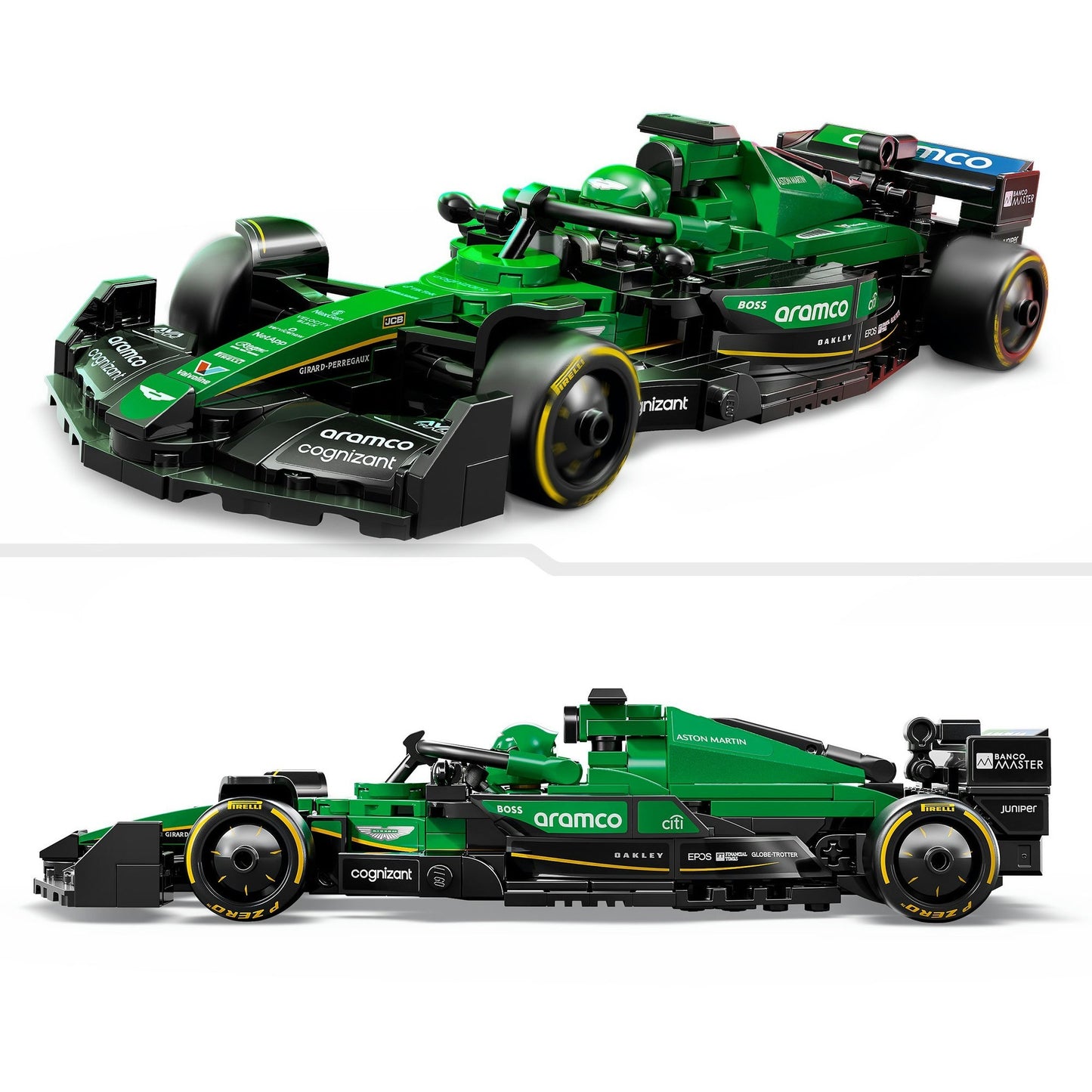 LEGO speed champions 77245 aston martin aramco f1 amr24 racewagen