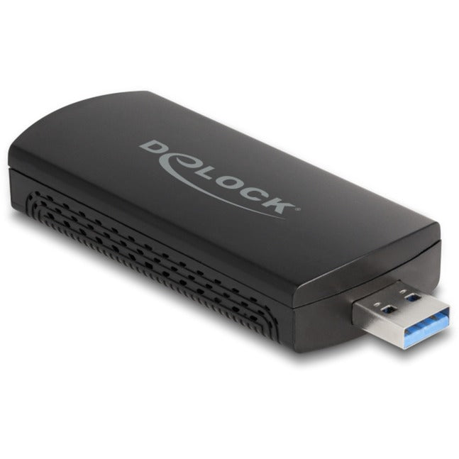 DeLOCK wi-fi 6e dual band wlan usb adapter ax3000 wlan adapter (zwart)