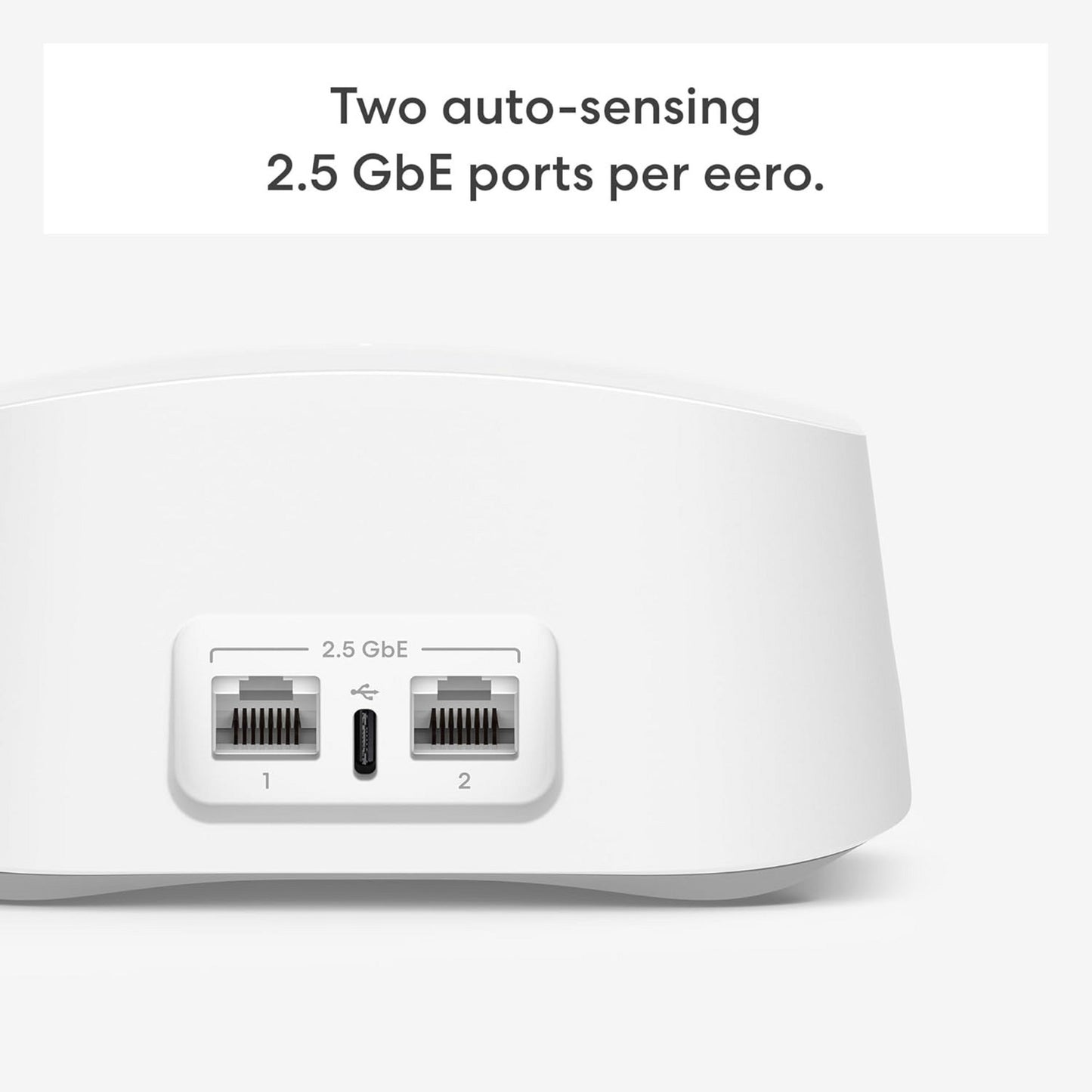 eero 7 mesh wifi system, 3 stuks mesh router (Wit)