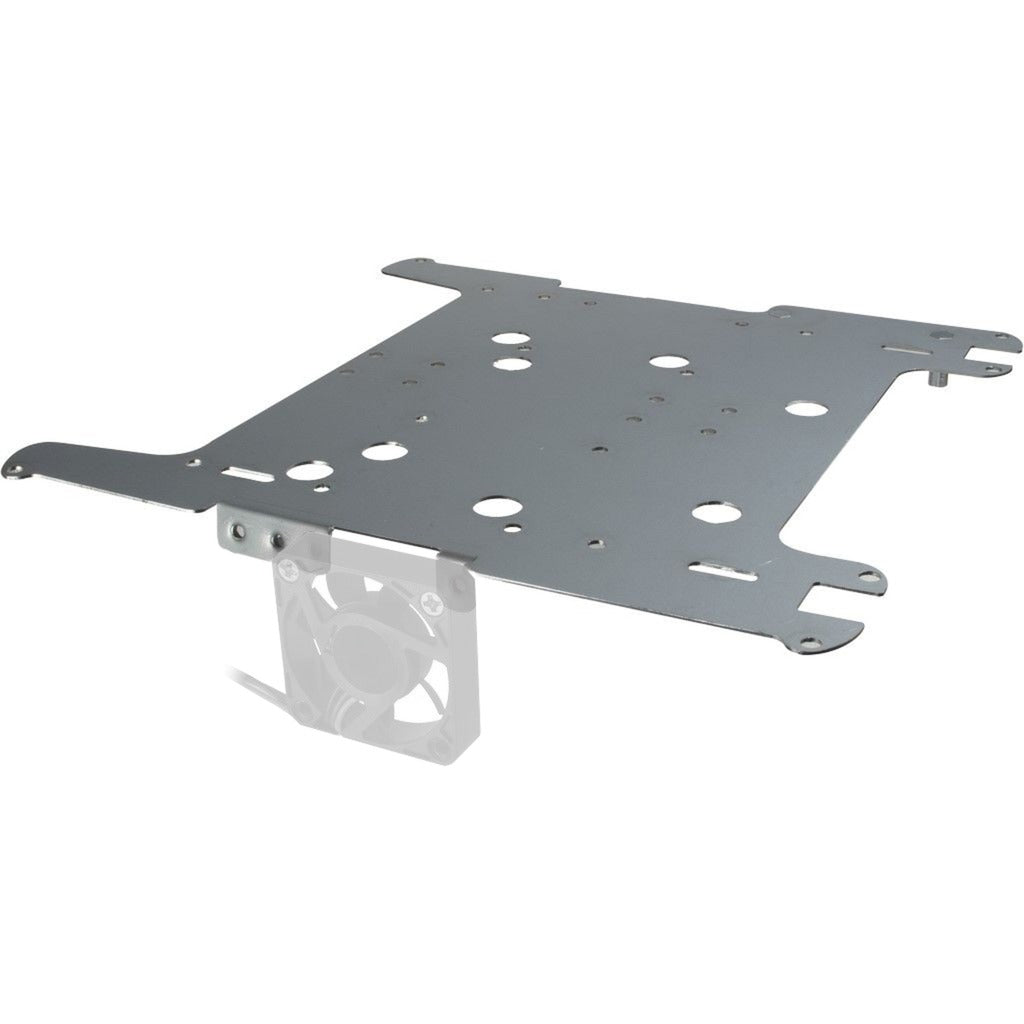 Inter-Tech itx a80 htpc behuizing (zwart | 2x usb-a)