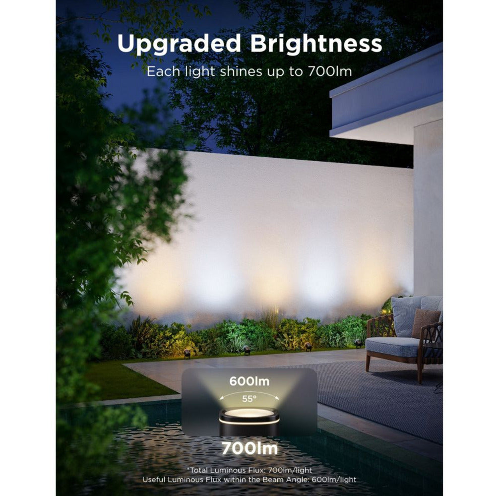 Govee outdoor spotlights 2 - 2-pack verlichting (zwart)