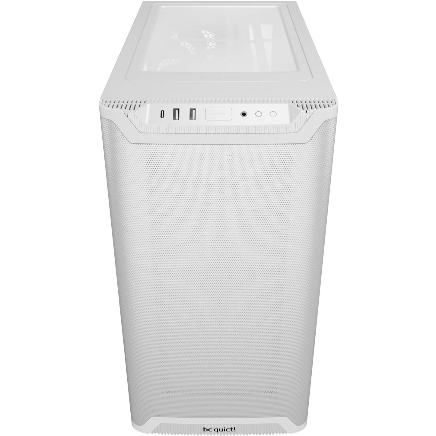 Be Quiet! pure base 501 lx midi tower behuizing (wit | 2x usb-a | 1x usb-c | rgb | tempered glass)