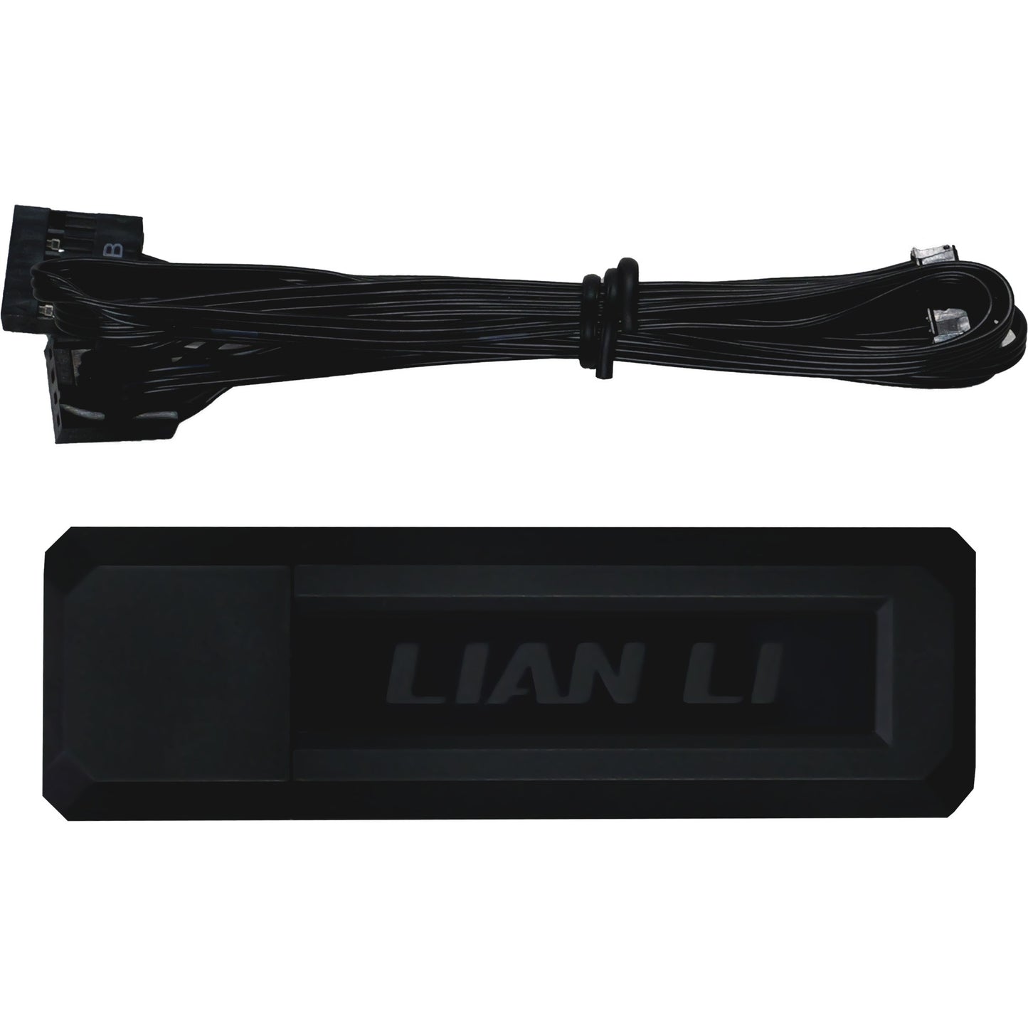 Lian Li uni fan tl 120 wireless reverse blade rgb case fans (zwart, 3 stuks, 120 x 124 x 28 mm, pwm, incl. controller)