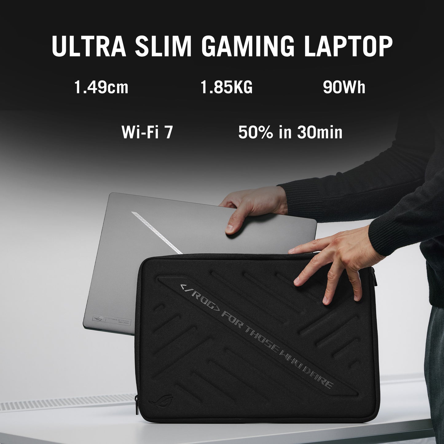 ASUS rog zephyrus g16 ga605km-qr010w 16 copilot+ gaming laptop (grijs | ryzen ai 7 350 | rtx 5060 | 32 gb | 1 tb ssd | oled)