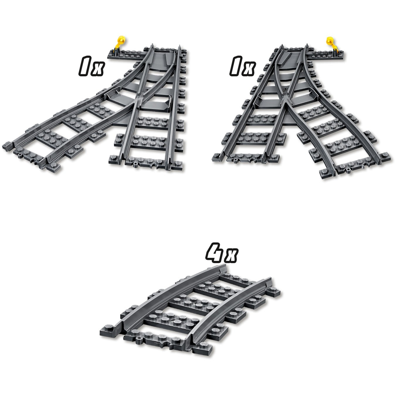 LEGO city trein 60238 wissels