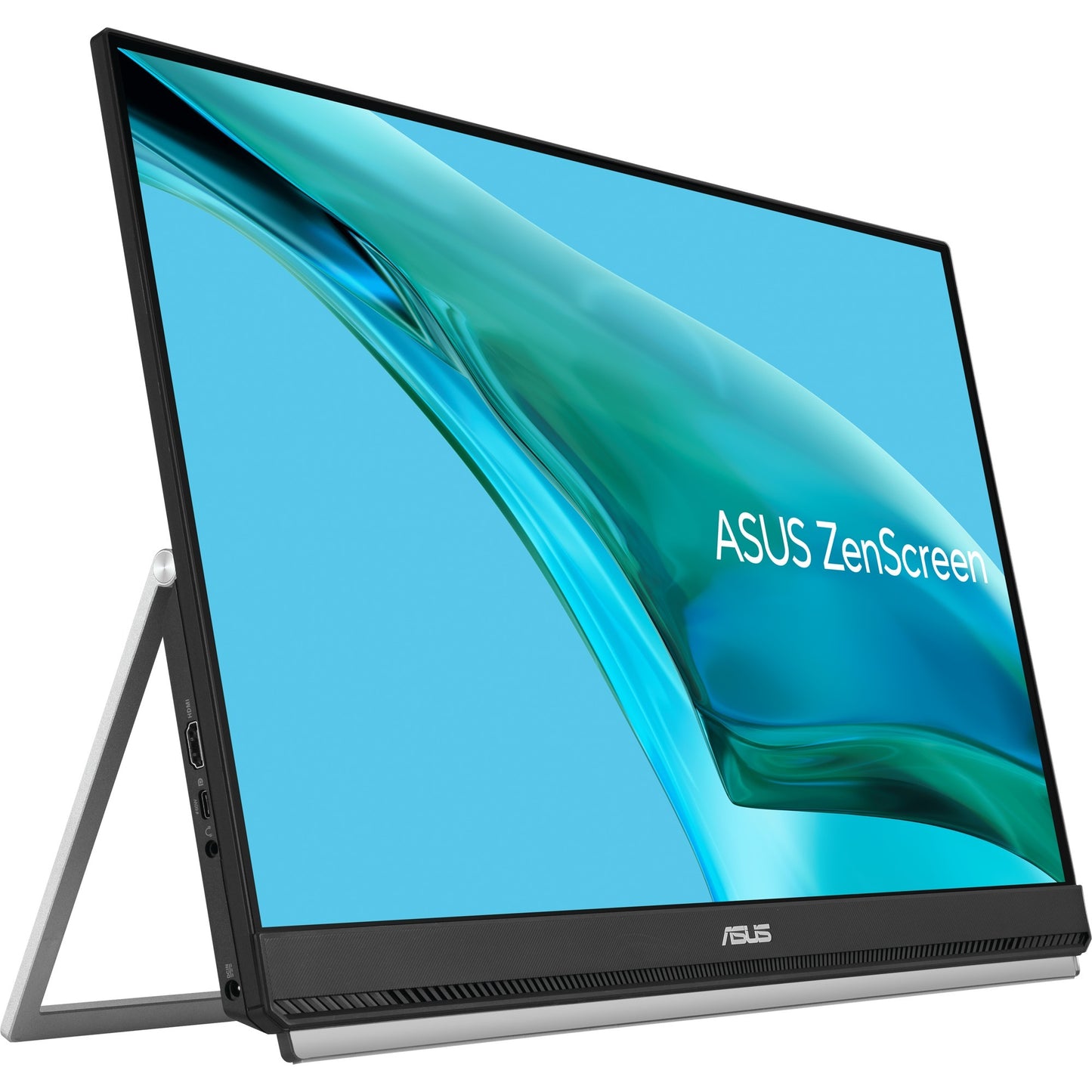 ASUS zenscreen mb249c 24 monitor (zwart, hdmi, usb-c, audio)