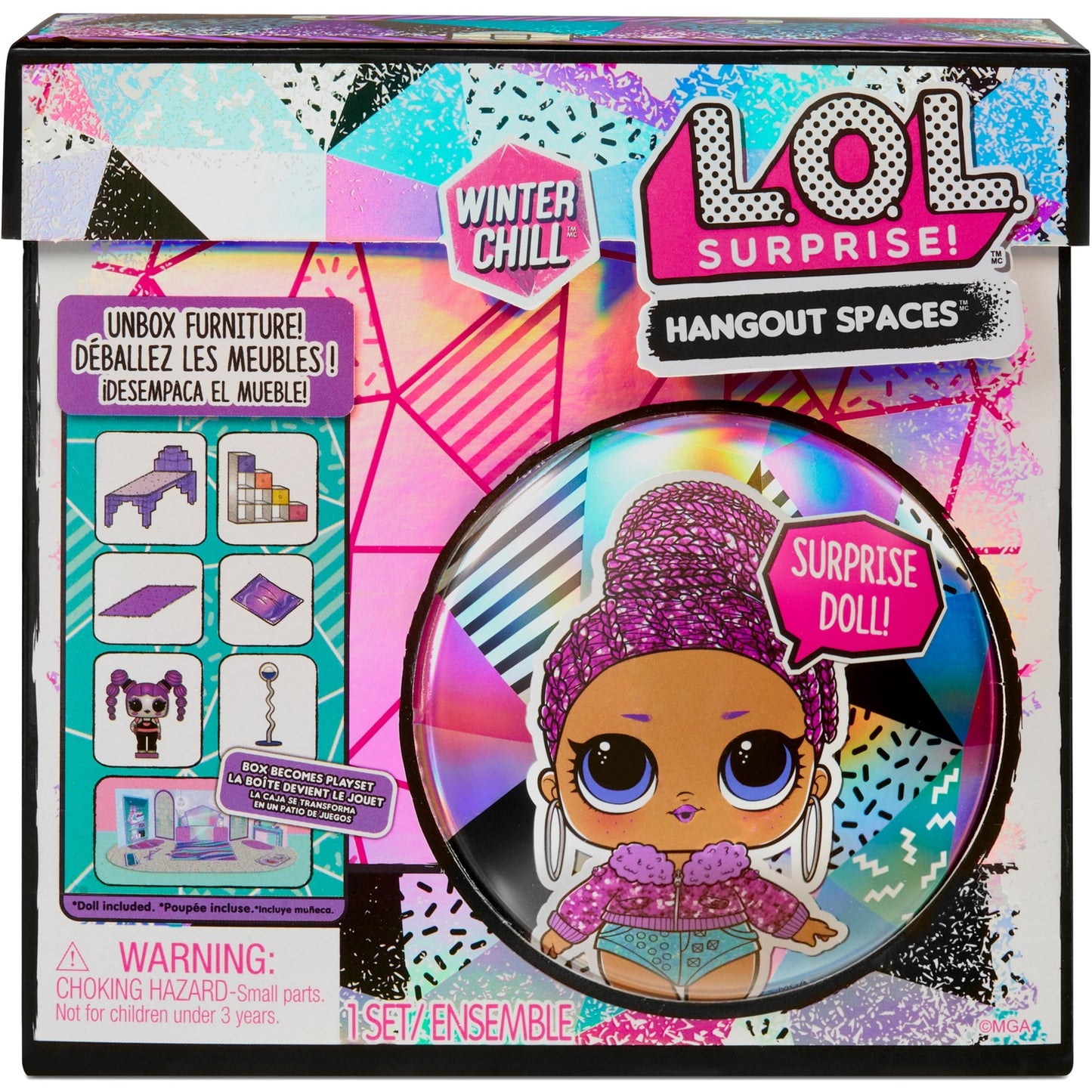 MGA Entertainment l.o.l. surprise! winter chill hangout spaces - style 2 pop
