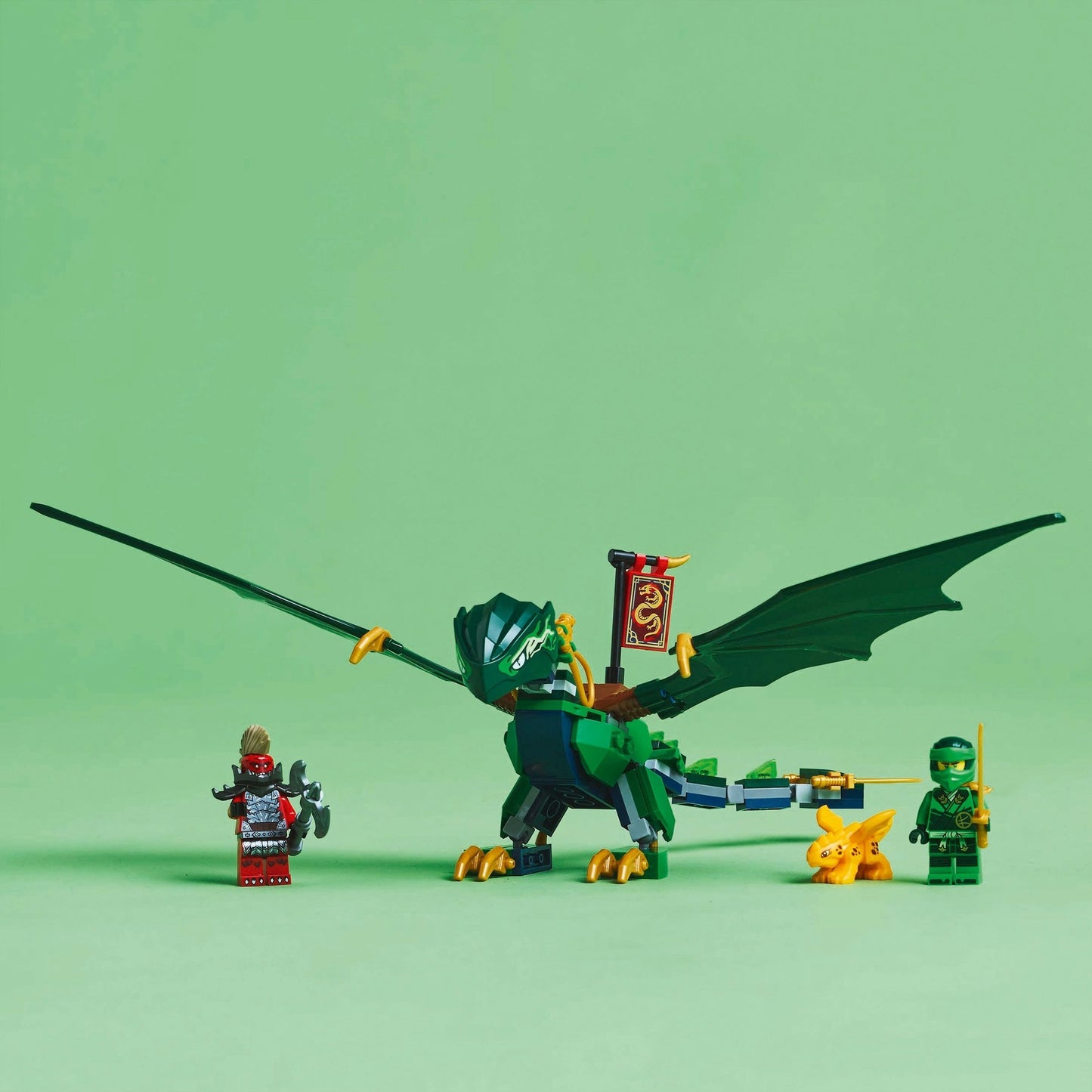 LEGO ninjago 71829 lloyds groene bosdraak
