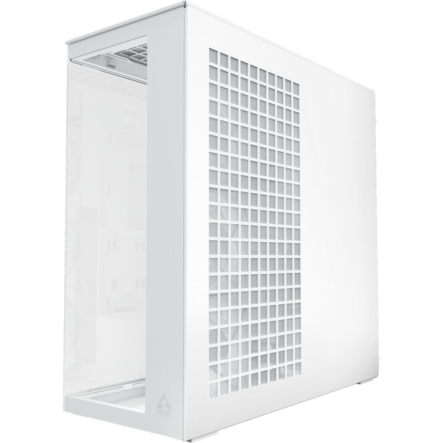 ARCTIC xtender midi tower behuizing (wit | 2x usb-a | 1x usb-c | rgb | tempered glass)