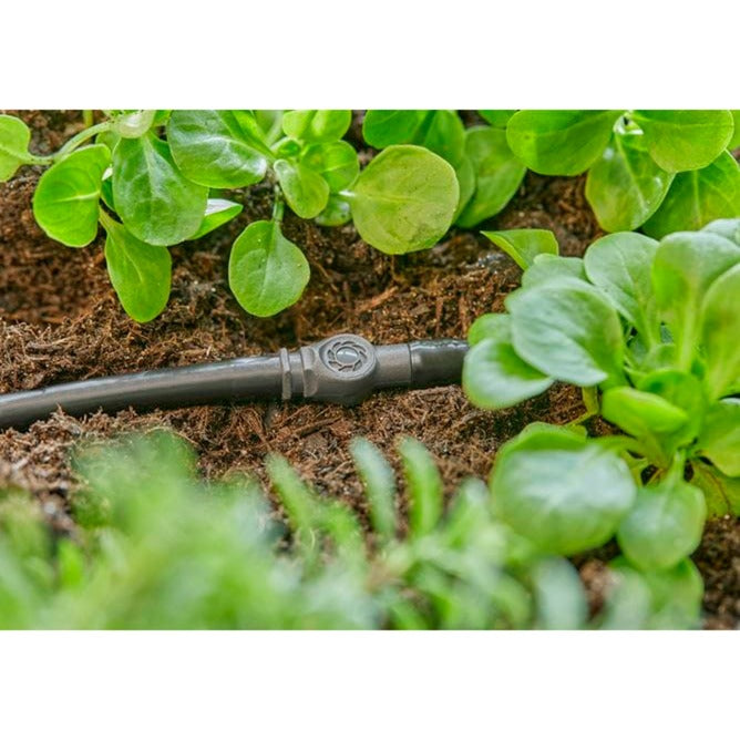 GARDENA koppeling 4,6 mm (3 16 ) connector (donkergrijs, 10 stuks)