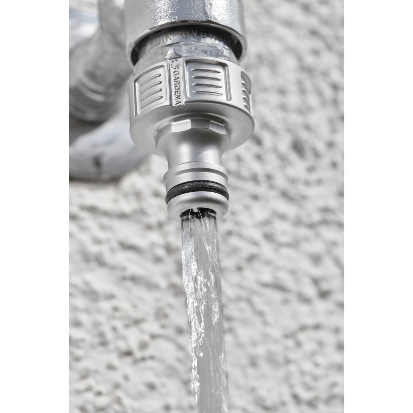GARDENA premium kraanstuk 33,3 mm (g 1 ) (zilver, 18242-50)