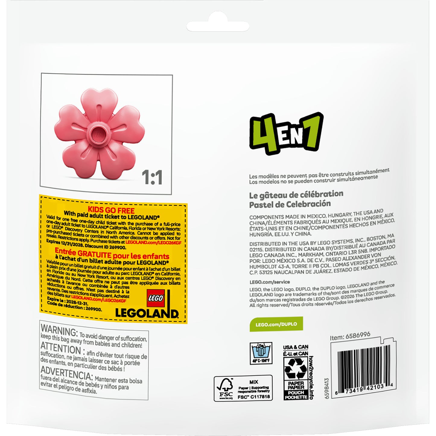 LEGO duplo 30712 feestelijke taart