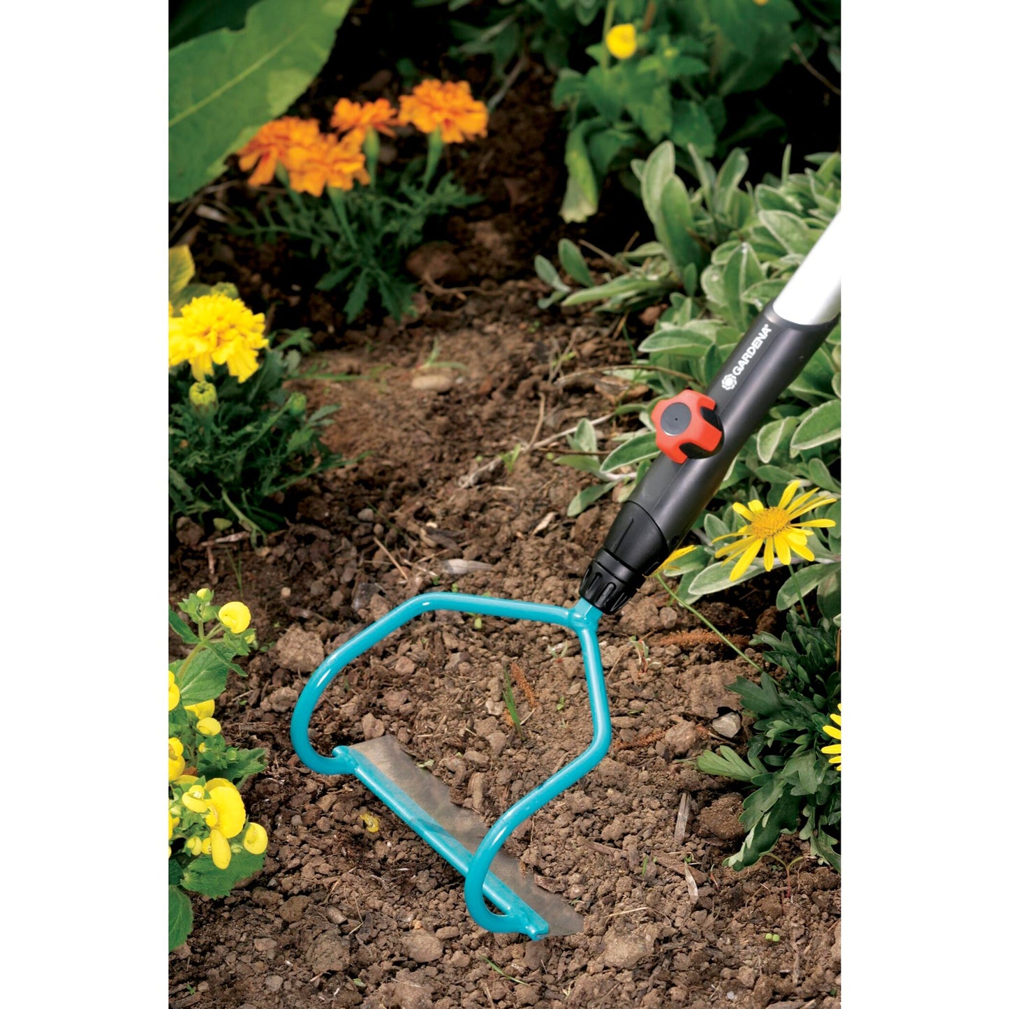 GARDENA combisystem beugelhak schoffel (turquoise, 3193-20)