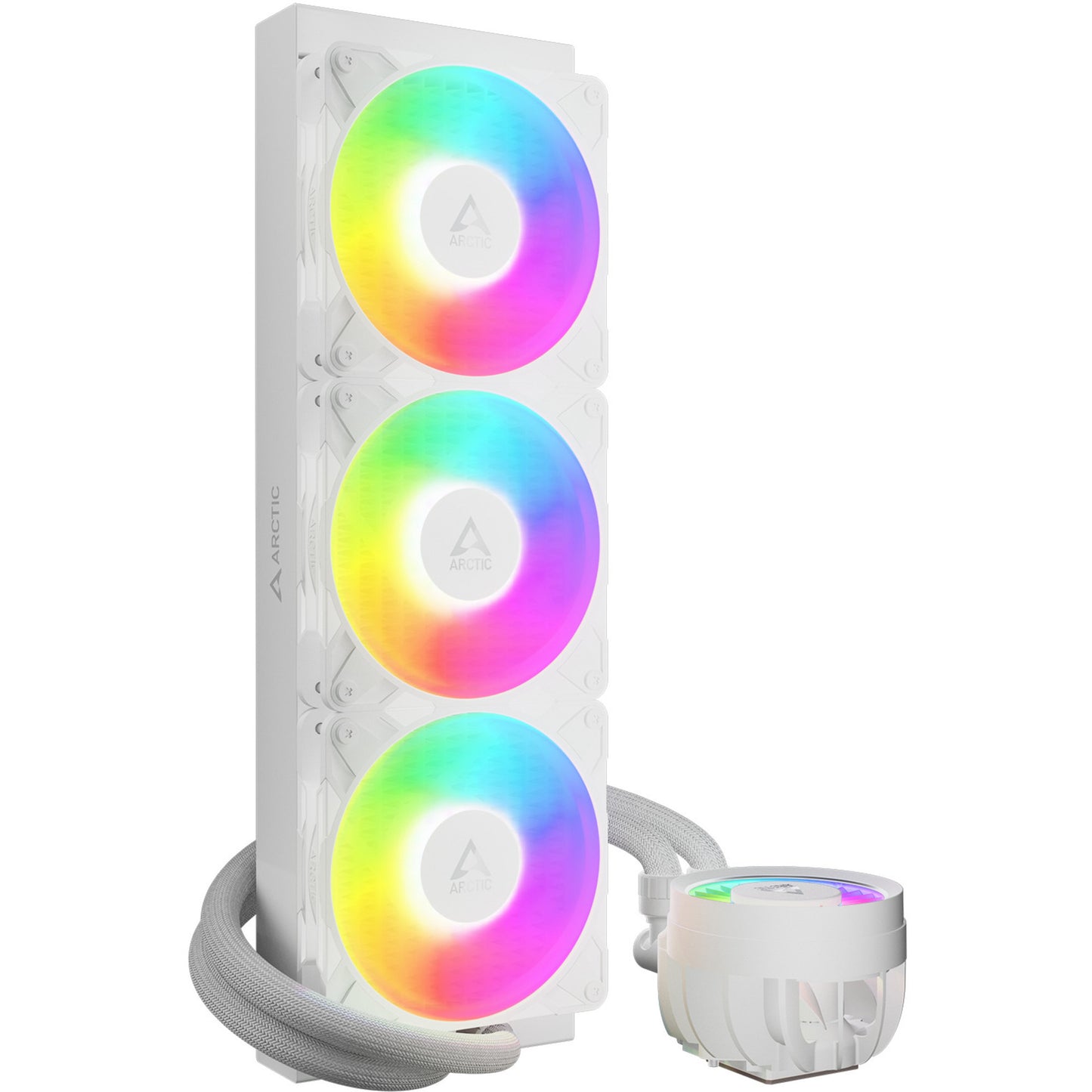 ARCTIC liquid freezer iii pro 360 a-rgb waterkoeling (wit)