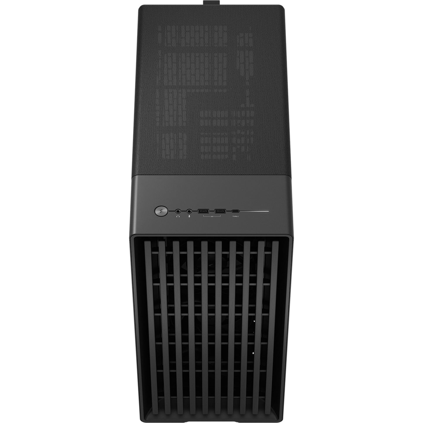 Fractal Design north momentum edition midi tower behuizing (zwart houtkleur | 2x usb-a | 1x usb-c | tempered glass)