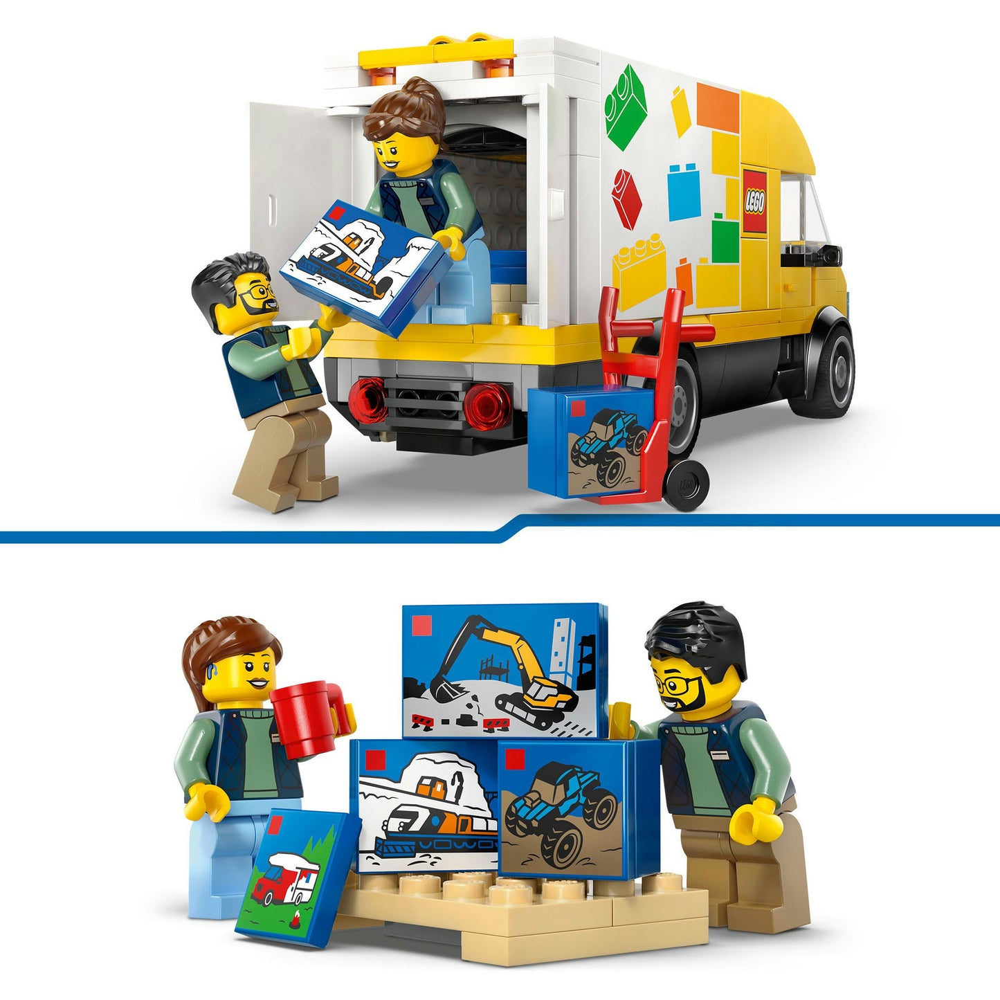 LEGO city 60500 de bestelwagen