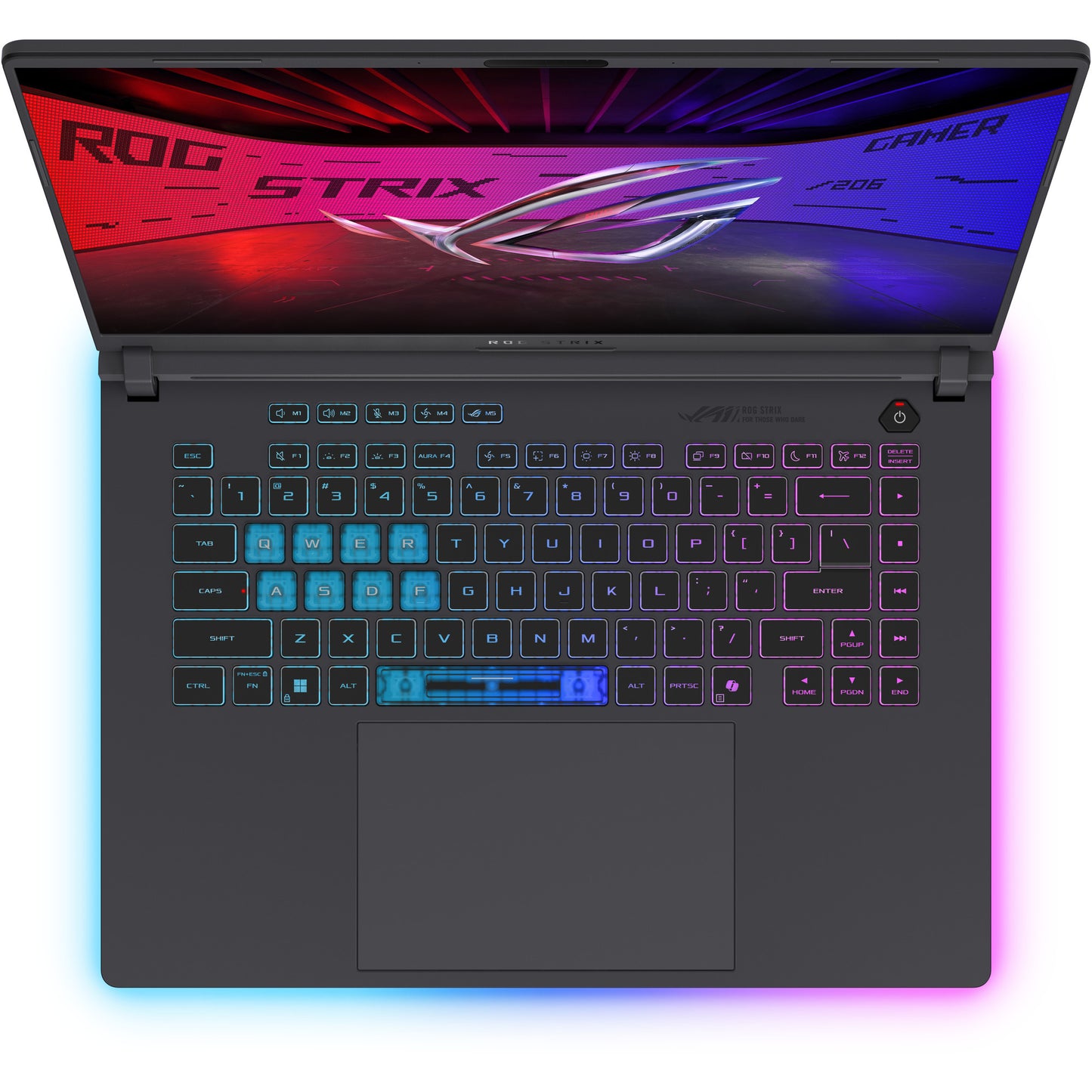ASUS rog strix g16 g615jmr-s5020w 16 gaming laptop (grijs | core i7-14650hx | rtx 5060 | 16 gb | 1 tb ssd)
