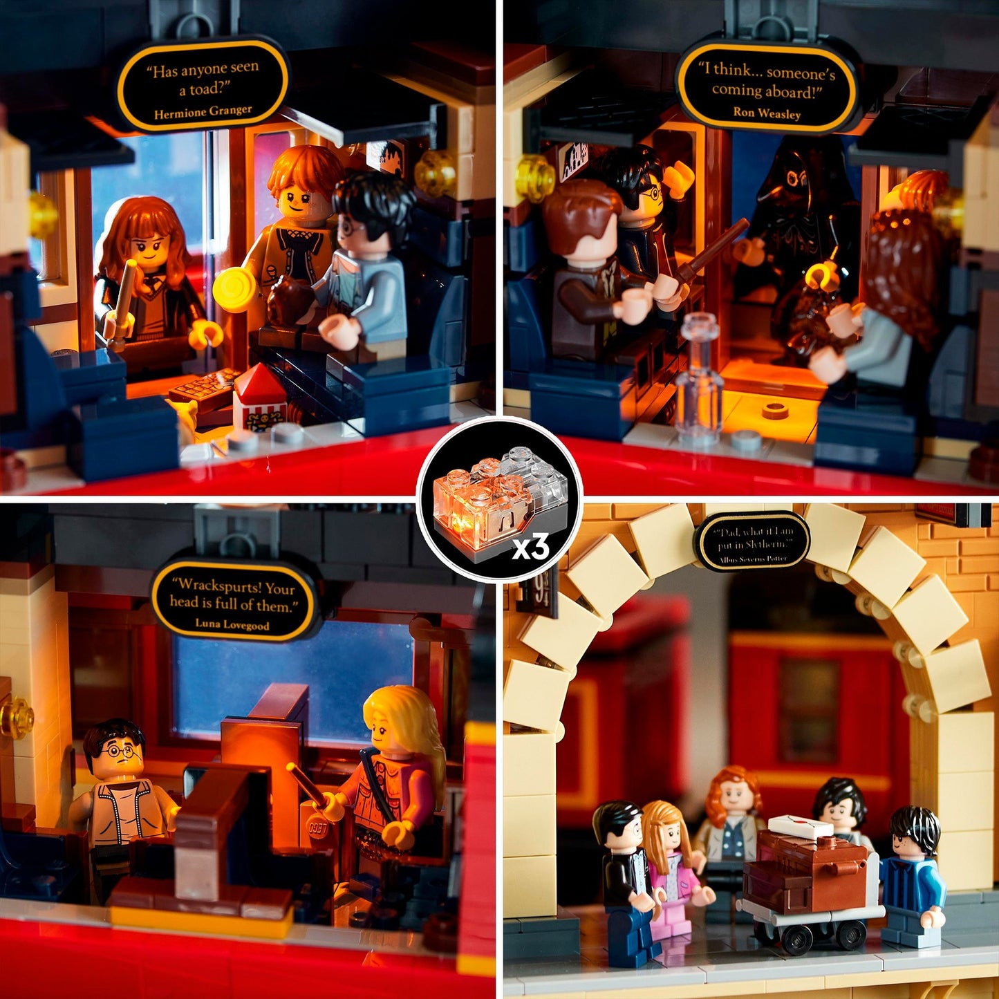 LEGO harry potter - zweinstein express™ - verzameleditie constructiespeelgoed (76405)