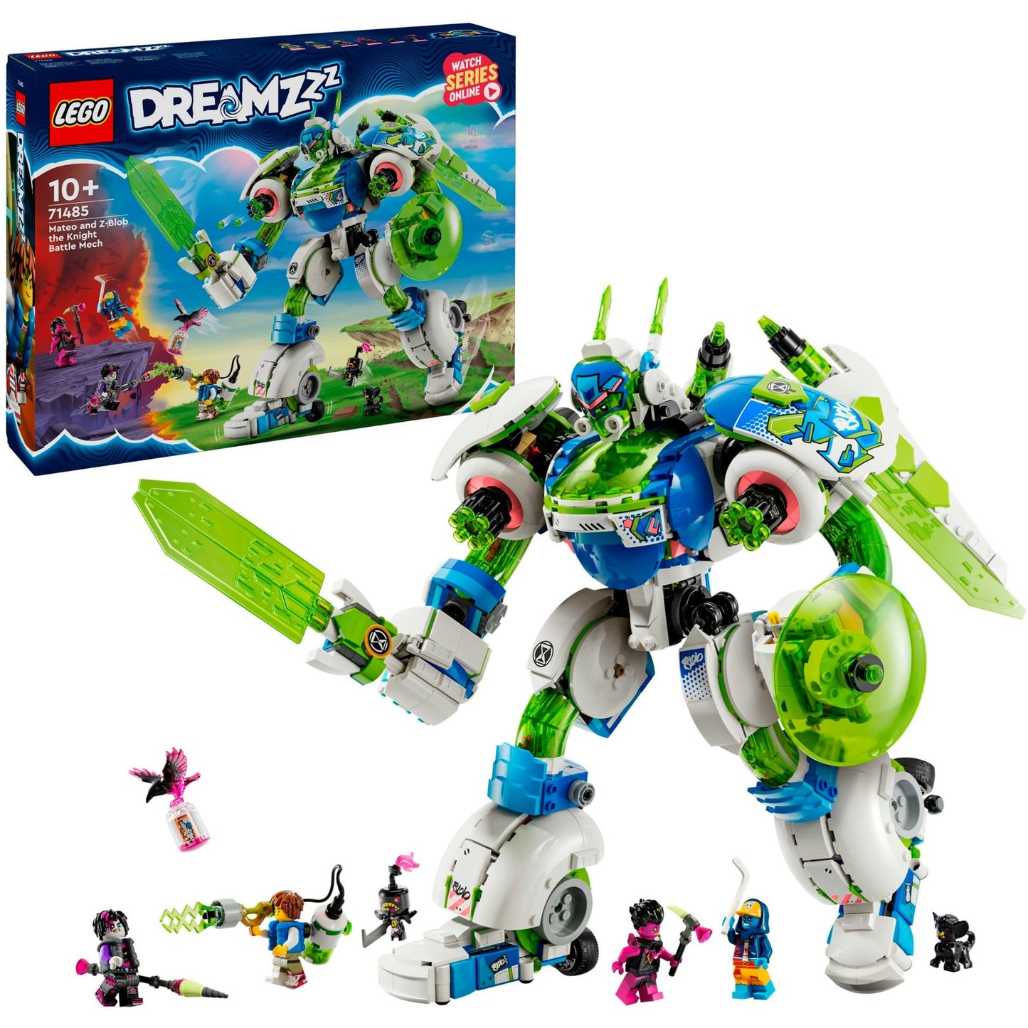 LEGO dreamzzz - mateo en z-blob de riddermecha constructiespeelgoed (71485)