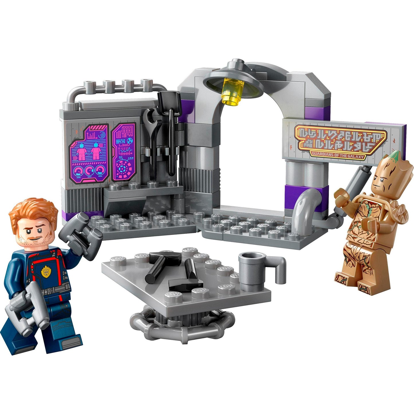 LEGO marvel - guardians of the galaxy hoofdkwartier constructiespeelgoed (76253)
