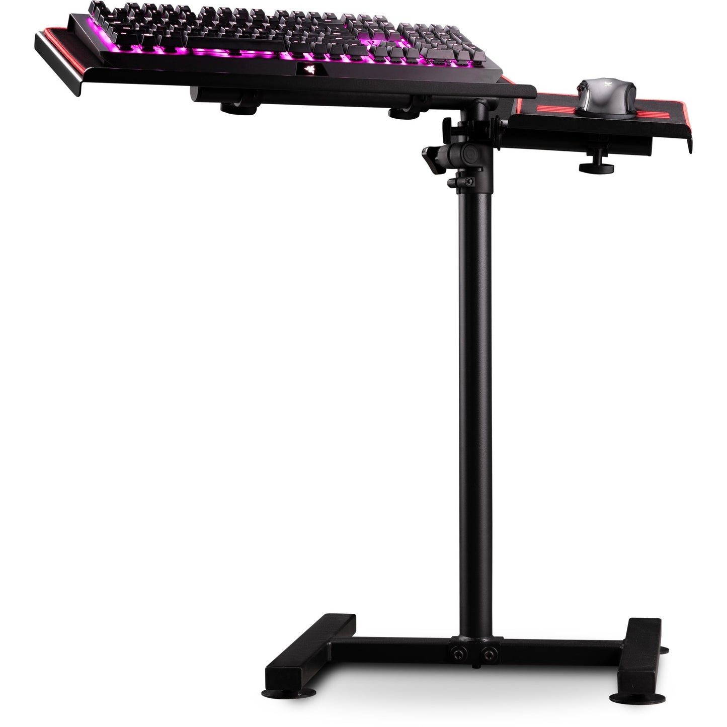 Next Level Racing free standing keyboard and mouse stand bevestiging (zwart)