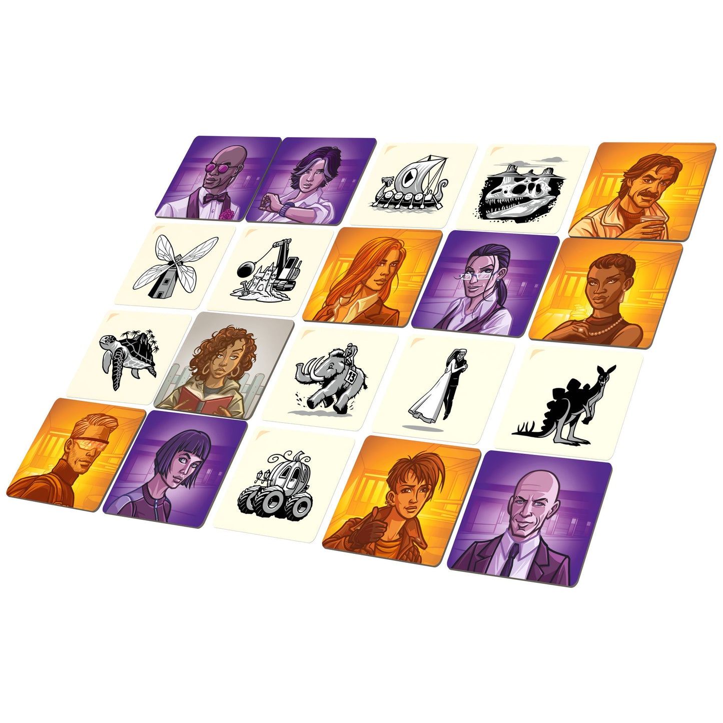 White Goblin Games wgg codenames pictures kaartspel (nederlands, 2 - 8 spelers, 15 minuten, vanaf 10 jaar)