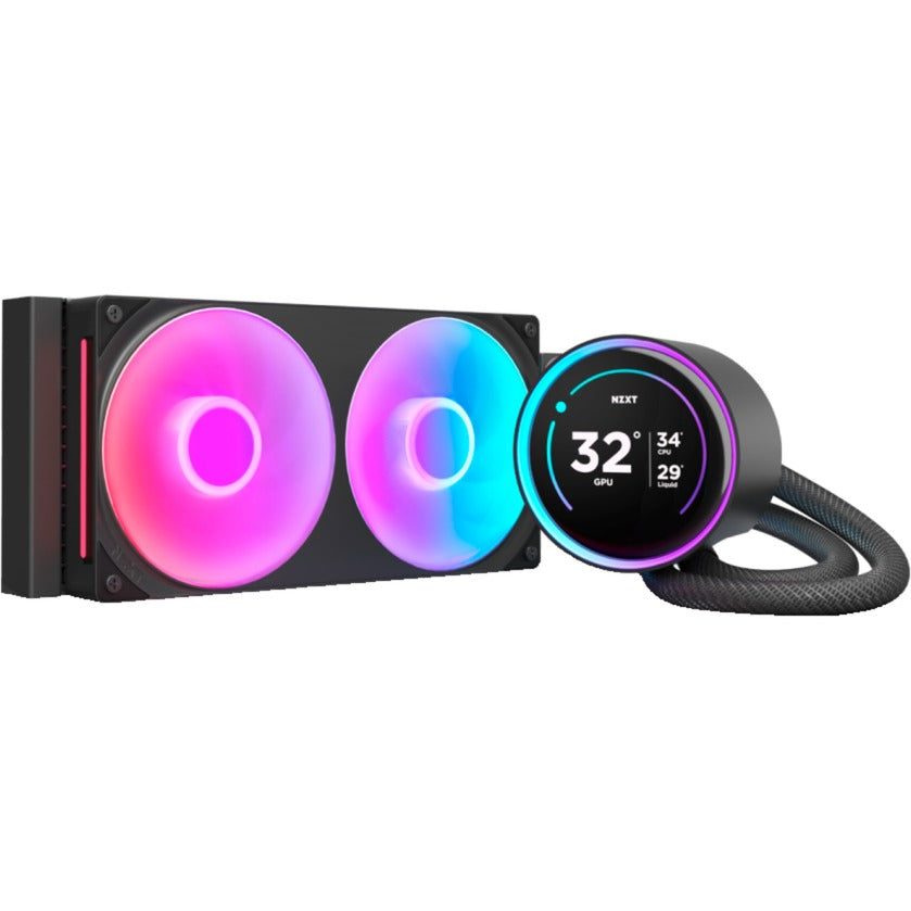NZXT kraken elite 240 rgb waterkoeling (zwart)