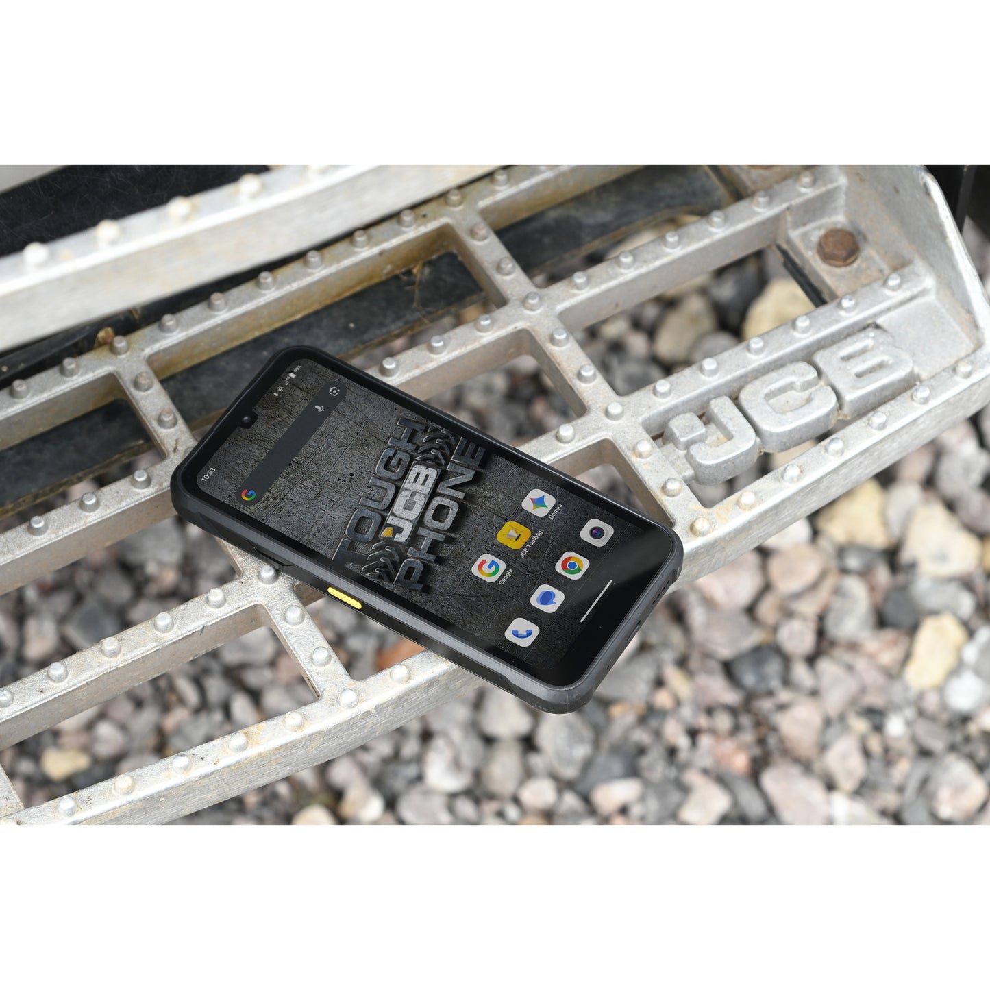 JCB Toughphone E50 smartphone (Zwart, 128 GB, Android 16)