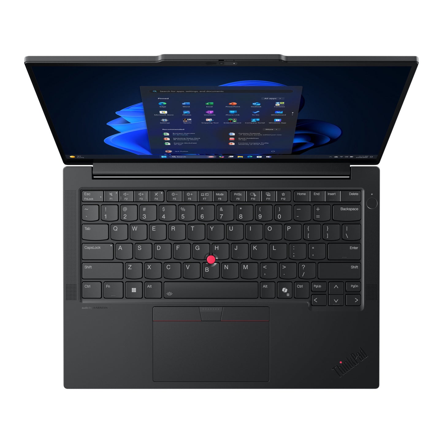 Lenovo thinkpad e14 gen 7 amd (21t0006qmh) 14 laptop (zwart | ryzen 7 250 | radeon 780m | 16 gb | 512 gb ssd)