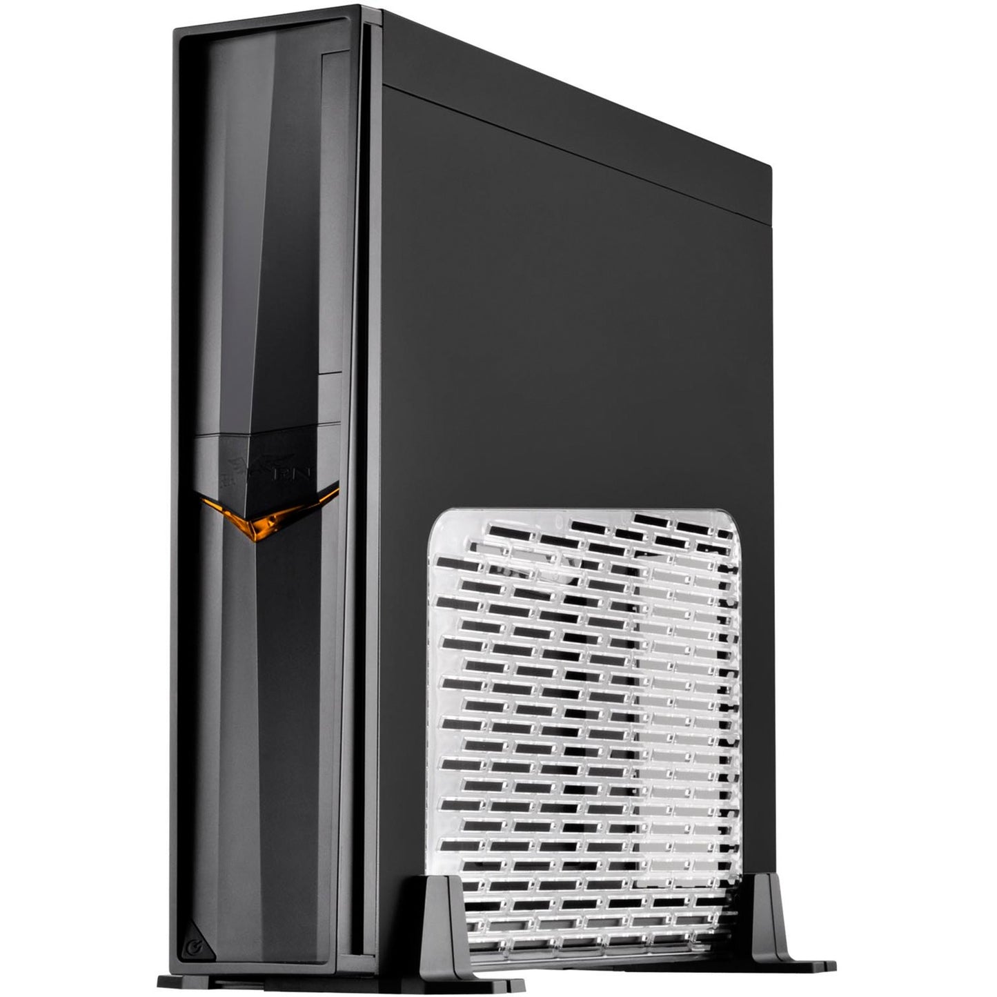 SilverStone sst-rvz02b-w window-kit desktop behuizing (zwart | 2x usb-a | window)
