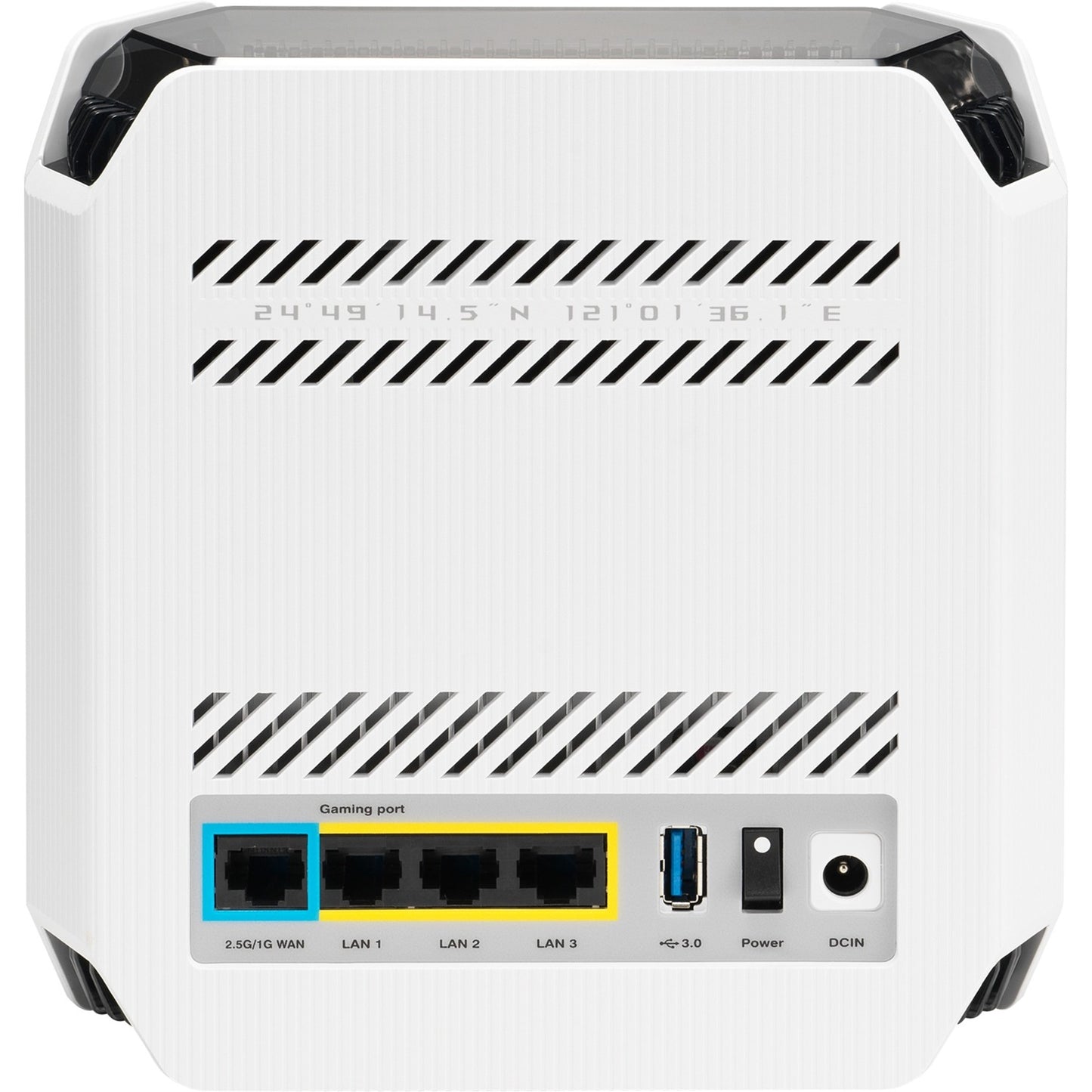 ASUS rog rapture gt6 ax10000 mesh router (wit, 1 stuk)