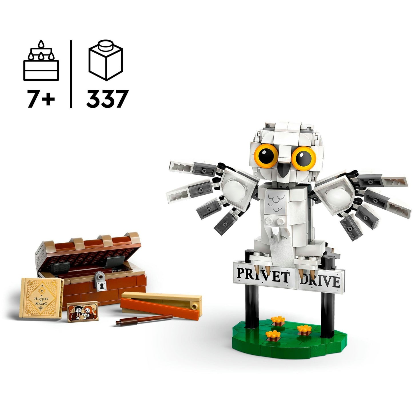 LEGO harry potter - hedwig bij ligusterlaan 4 constructiespeelgoed (76425)