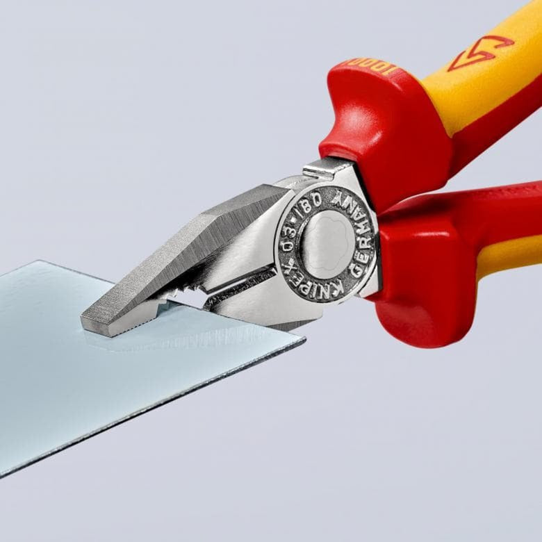 KNIPEX kombitang 03 06 160 combinatietang (rood geel, 160 mm)