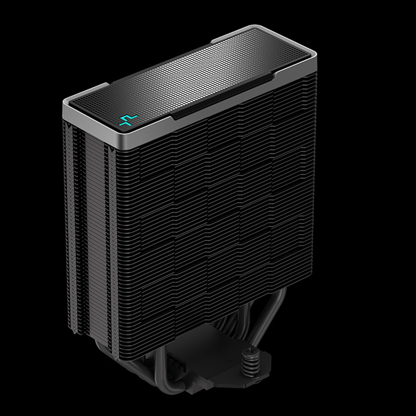 DeepCool ak400 zero dark plus cpu-koeler (zwart)