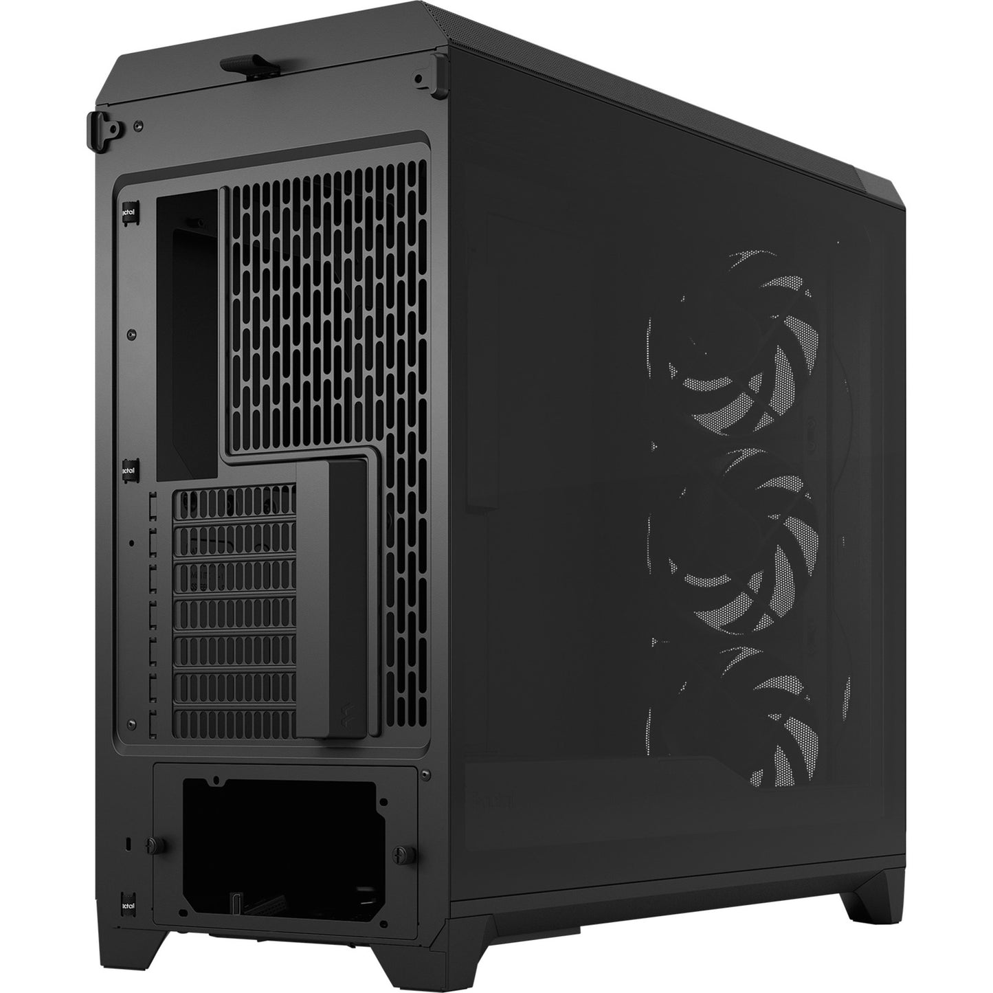 Fractal Design meshify 3 xl big tower behuizing (zwart | 2x usb-a | 1x usb-c | tempered glass)