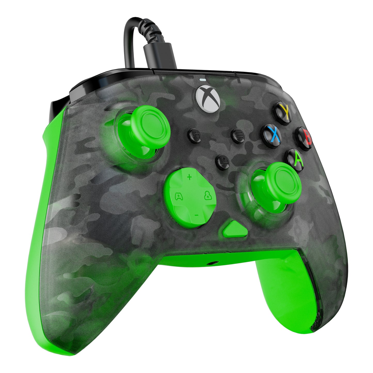 Turtle Beach rematch core bedrade controller (zwart groen, xbox serie x|s, xbox one, pc)