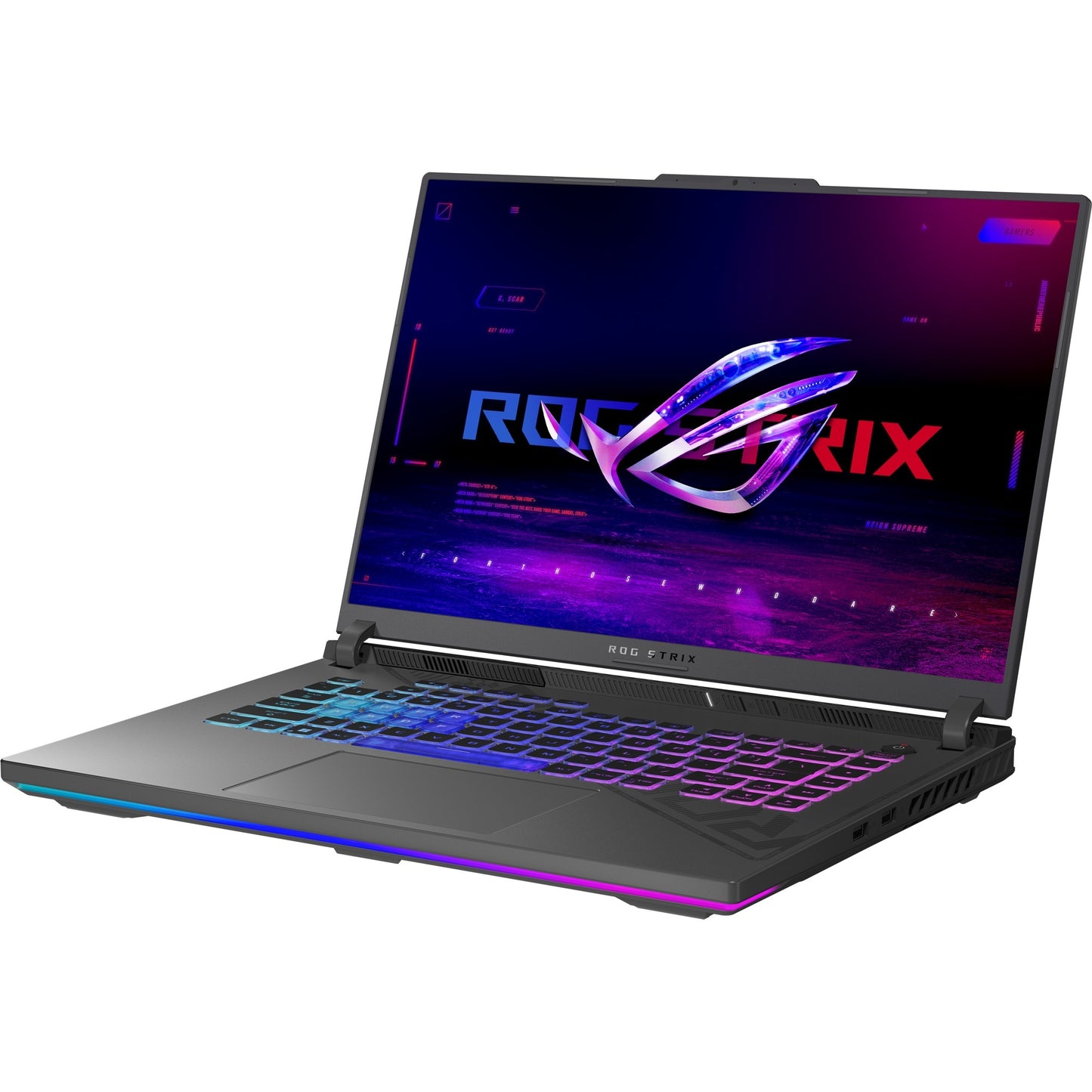 ASUS rog strix g16 g614fr-rv014w 16 copilot+ gaming laptop (zwart grijs | r9 9955hx | rtx 5070 ti | 32 gb | 2 tb ssd)
