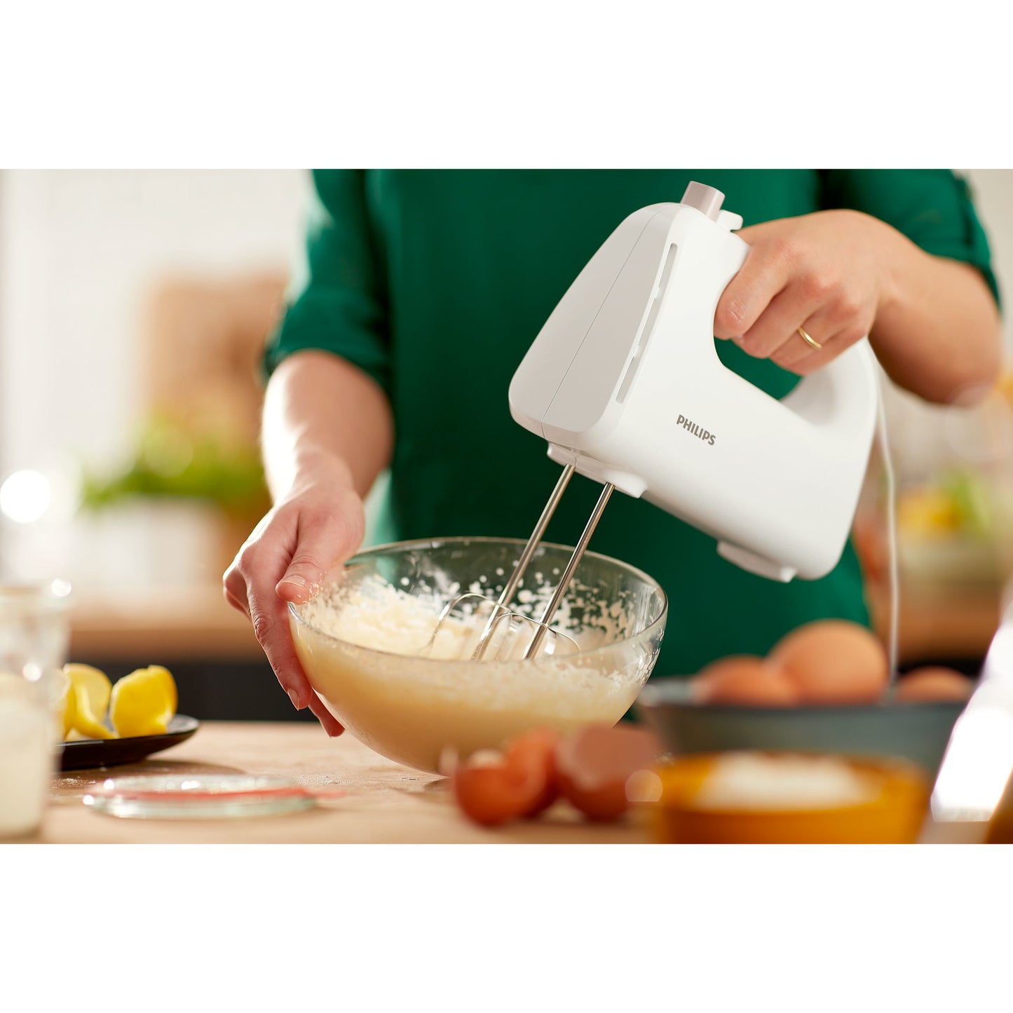 Philips handmixer hr3705 (wit)
