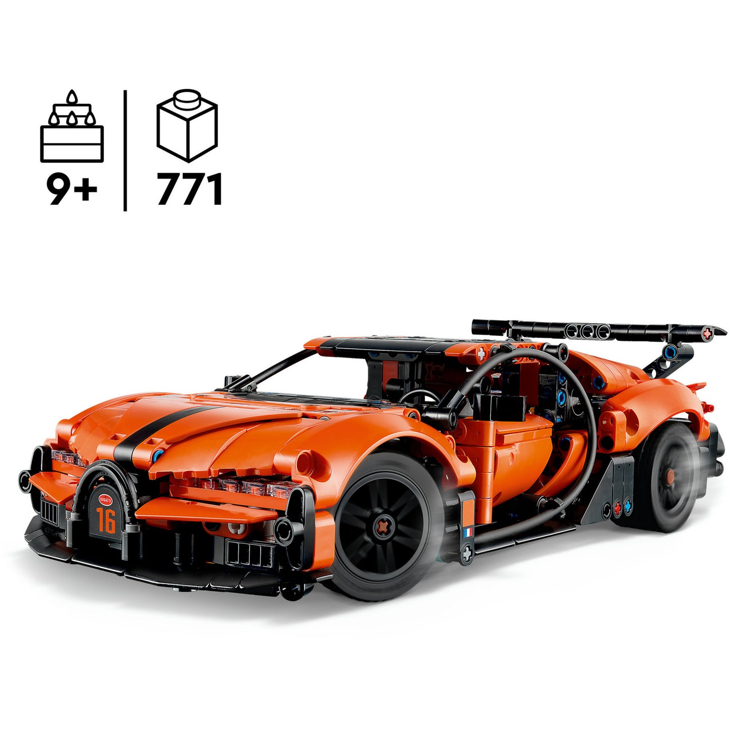 LEGO technic 42222 bugatti chiron pur sport