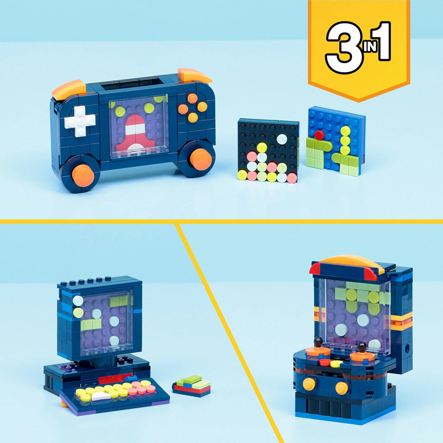 LEGO retro spelcomputer constructiespeelgoed (31380)
