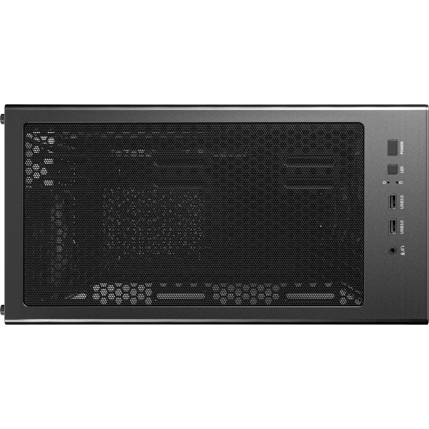 Antec ax85 argb midi tower behuizing (zwart | 2x usb-a | tempered glass)