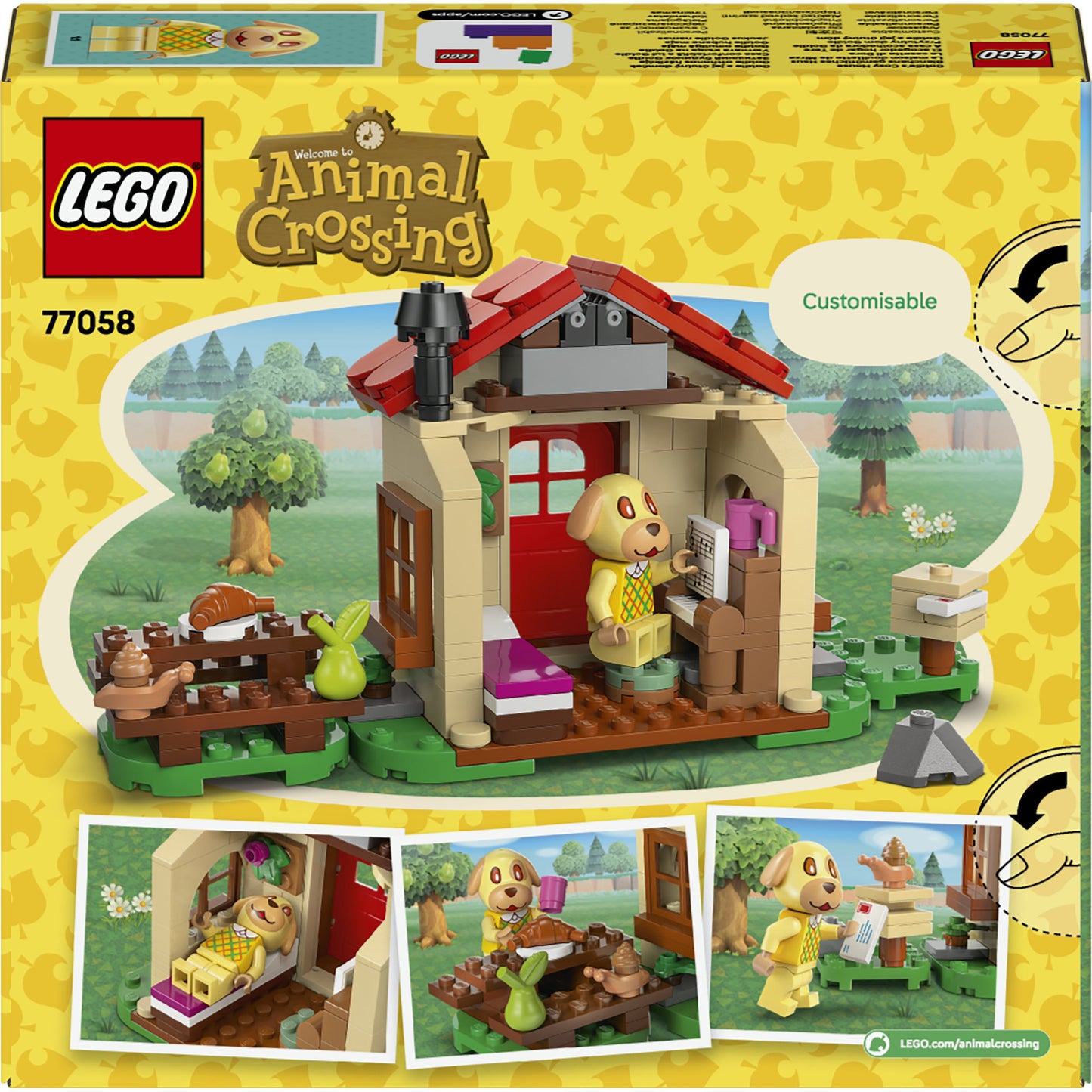 LEGO animal crossing 77058 goldies knusse huisje bouwset