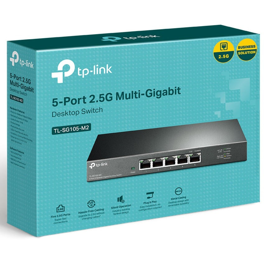 TP-Link tl-sg105-m2 switch (grijs)