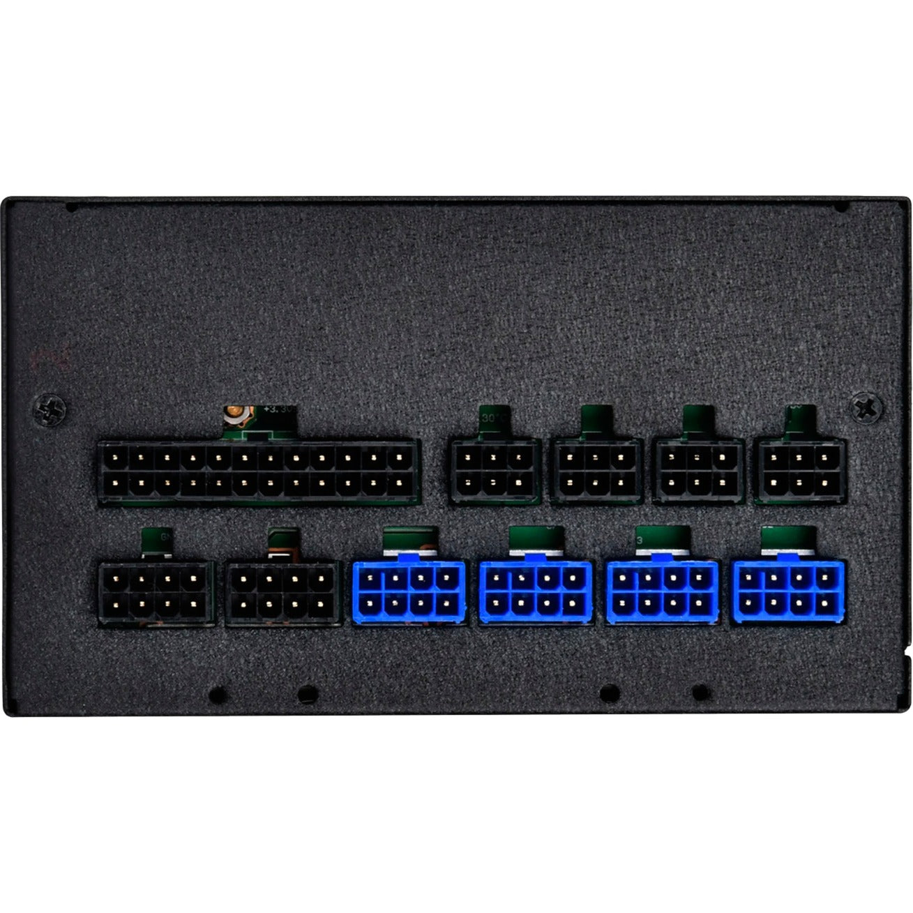 SilverStone sst-st1200-pts modulaire 1200 watt voeding (zwart, 8x pcie)