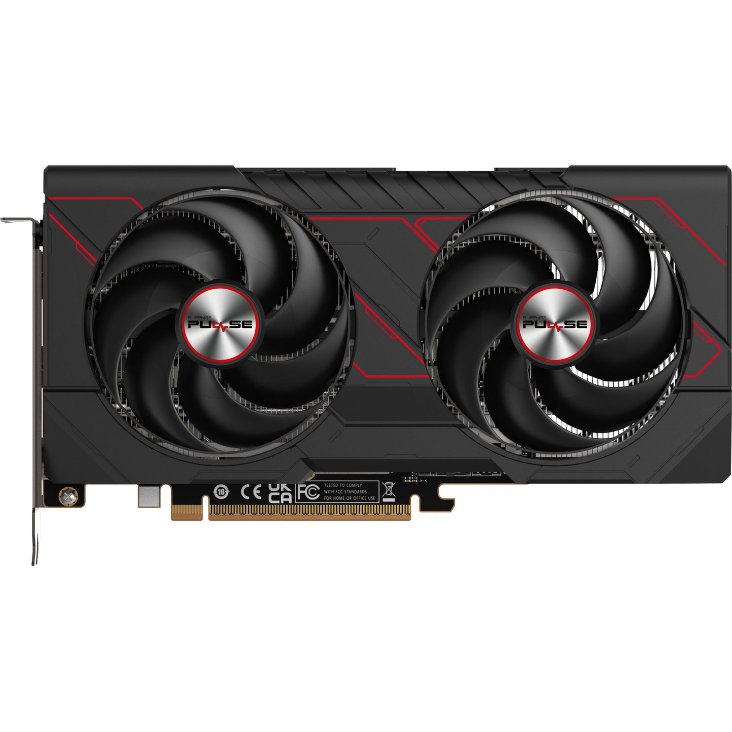 SAPPHIRE radeon rx 9060 xt pulse 16gb oc grafische kaart (1x displayport, 2x hdmi)