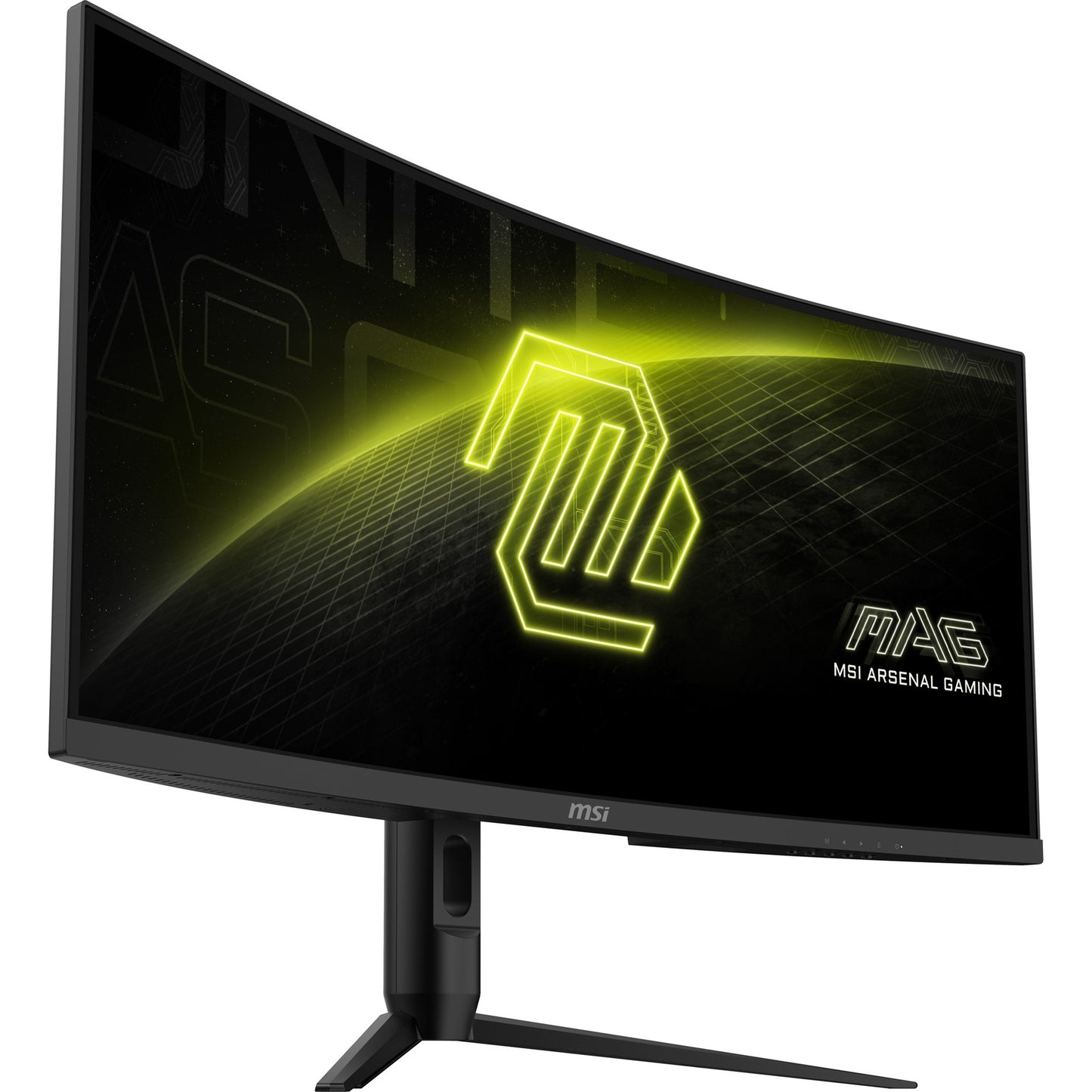 MSI mag 342cqr e2 34 curved ultrawide gaming monitor (zwart, 2x hdmi, displayport, 180 hz)