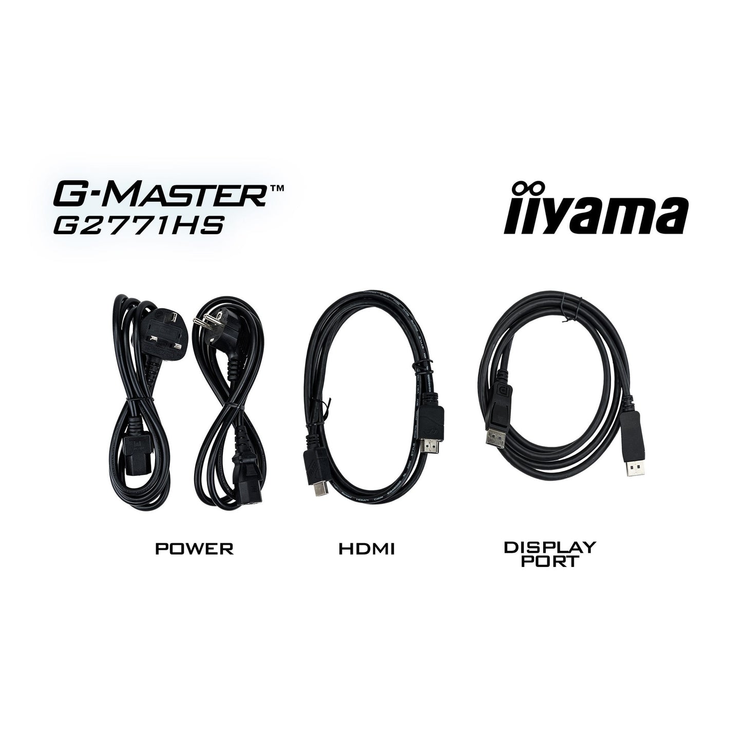 Iiyama g-master red eagle g2771hs-b1 27 gaming monitor (zwart, 2x hdmi, displayport, 240 hz)
