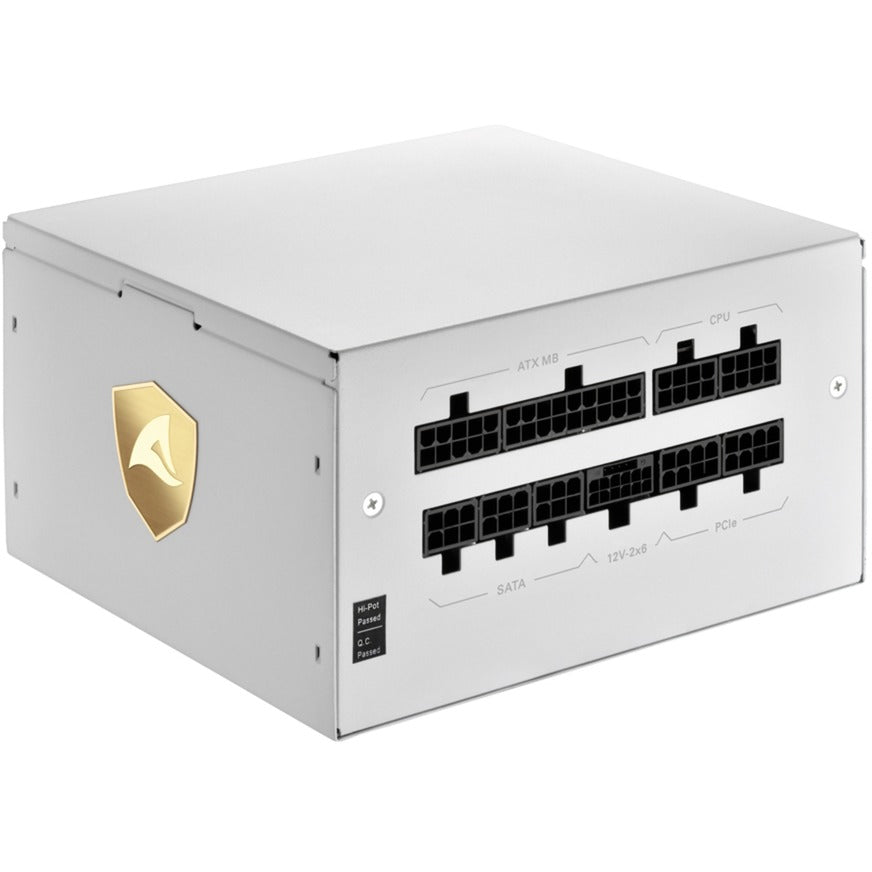 Sharkoon rebel p20 750 white modulaire 750 watt voeding (wit, 1x 12v-2x6, 4x pcie)