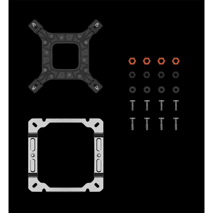 DeepCool ak400 digital se rgb cpu-koeler (zwart)